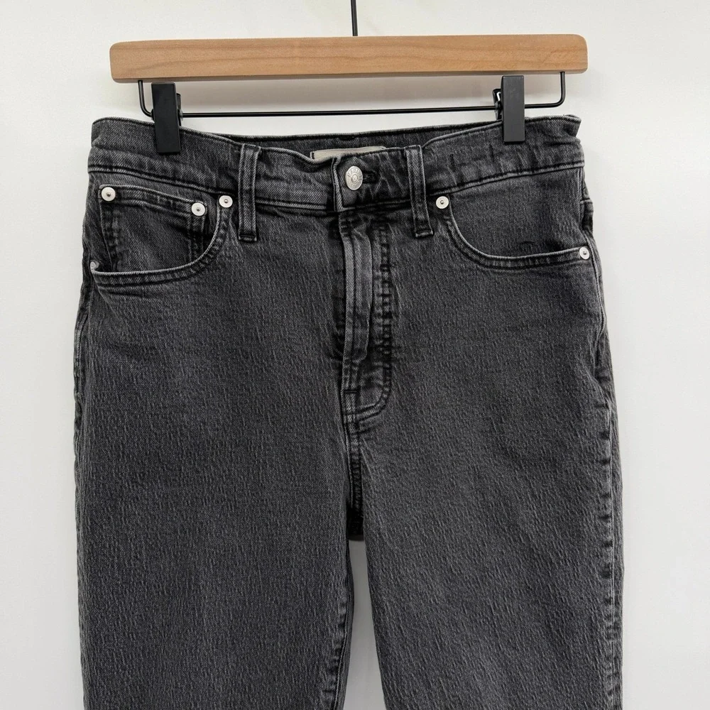 Madewell The Perfect‎ Vintage Jean in Lunar Wash Black Gray Size 27 - Picture 5 of 11